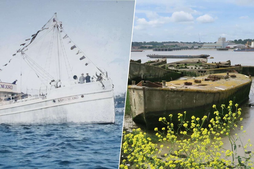 Antes de la falta de acero, los barcos de la Segunda Guerra Mundial comenzaron a construirse con un material inusual: concreto