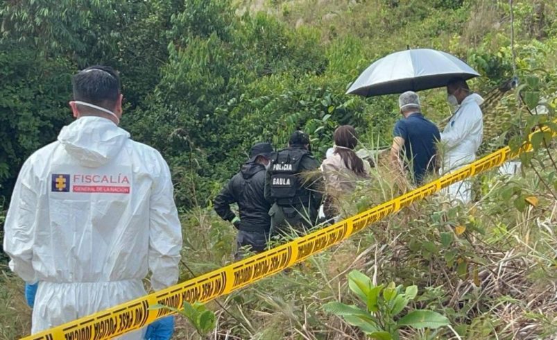 Las autoridades investigan la masacre de tres personas en las zonas rurales de Argelia, Northern Valle del Cauca