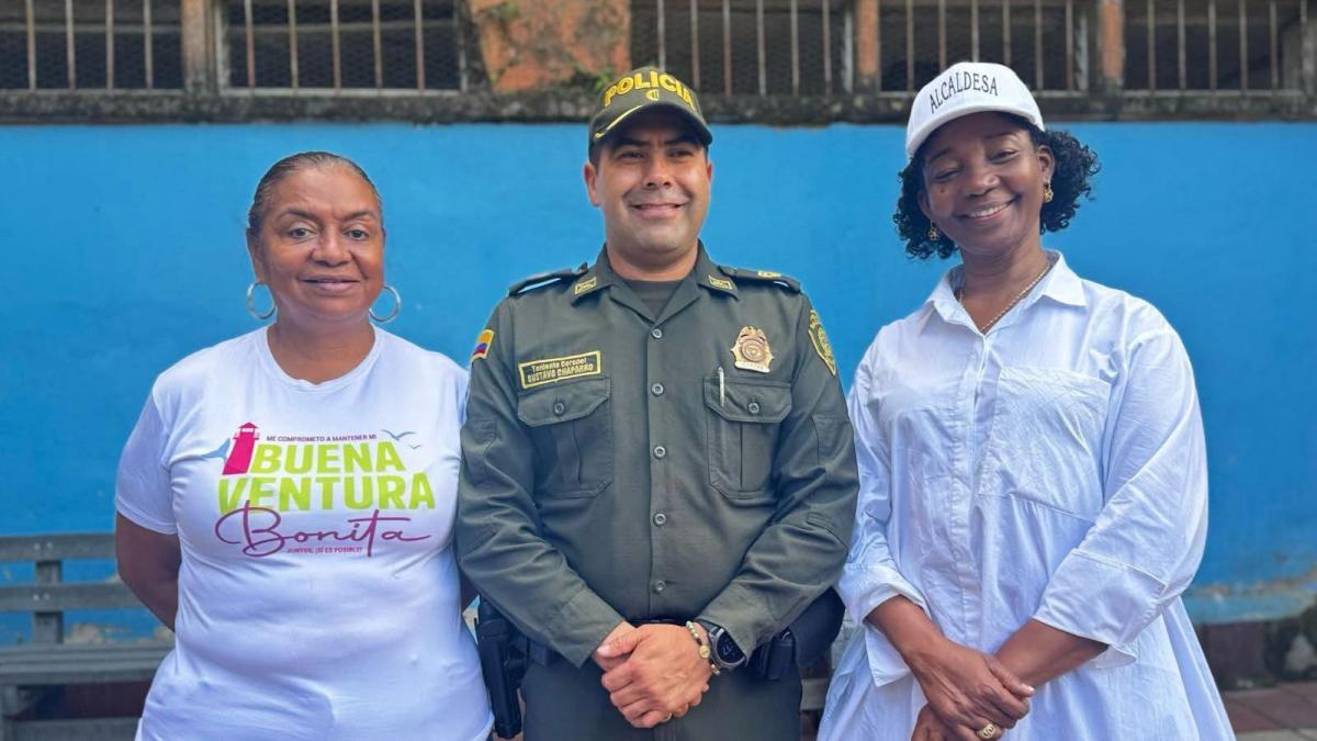 Atacar la criminalidad y acompañar a la comunidad, entre los desafíos del nuevo comandante de policía en Buenaventura