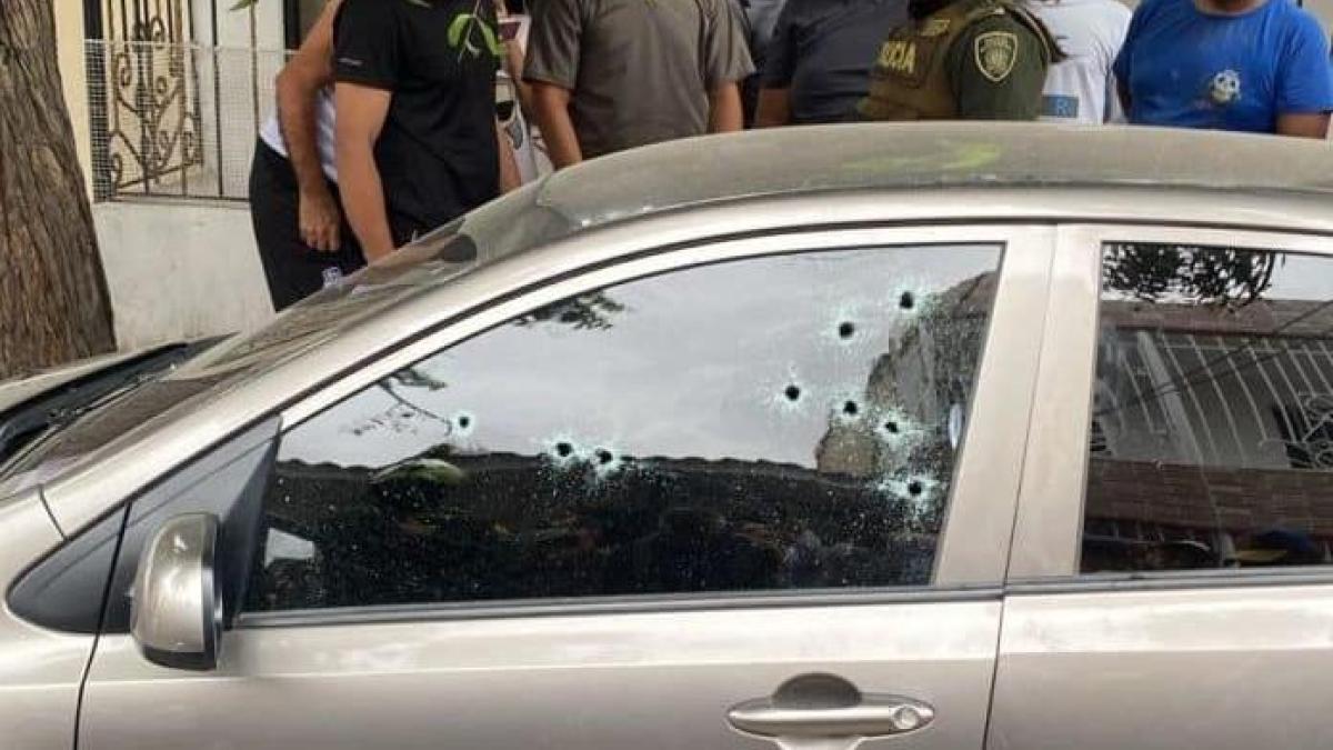 Fue asesinado con 8 tiros dentro de su auto