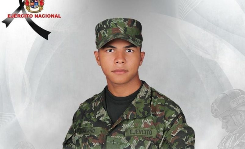 El desgarrador mensaje de un soldado del Atlántico antes de morir en una emboscada