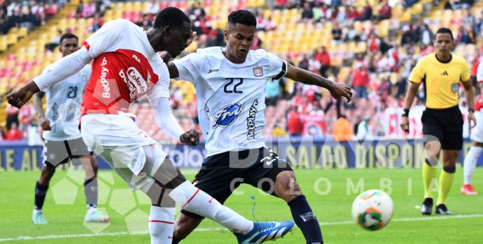 Boyacá Chicó denunció a Ameness después del partido contra Santa Fe