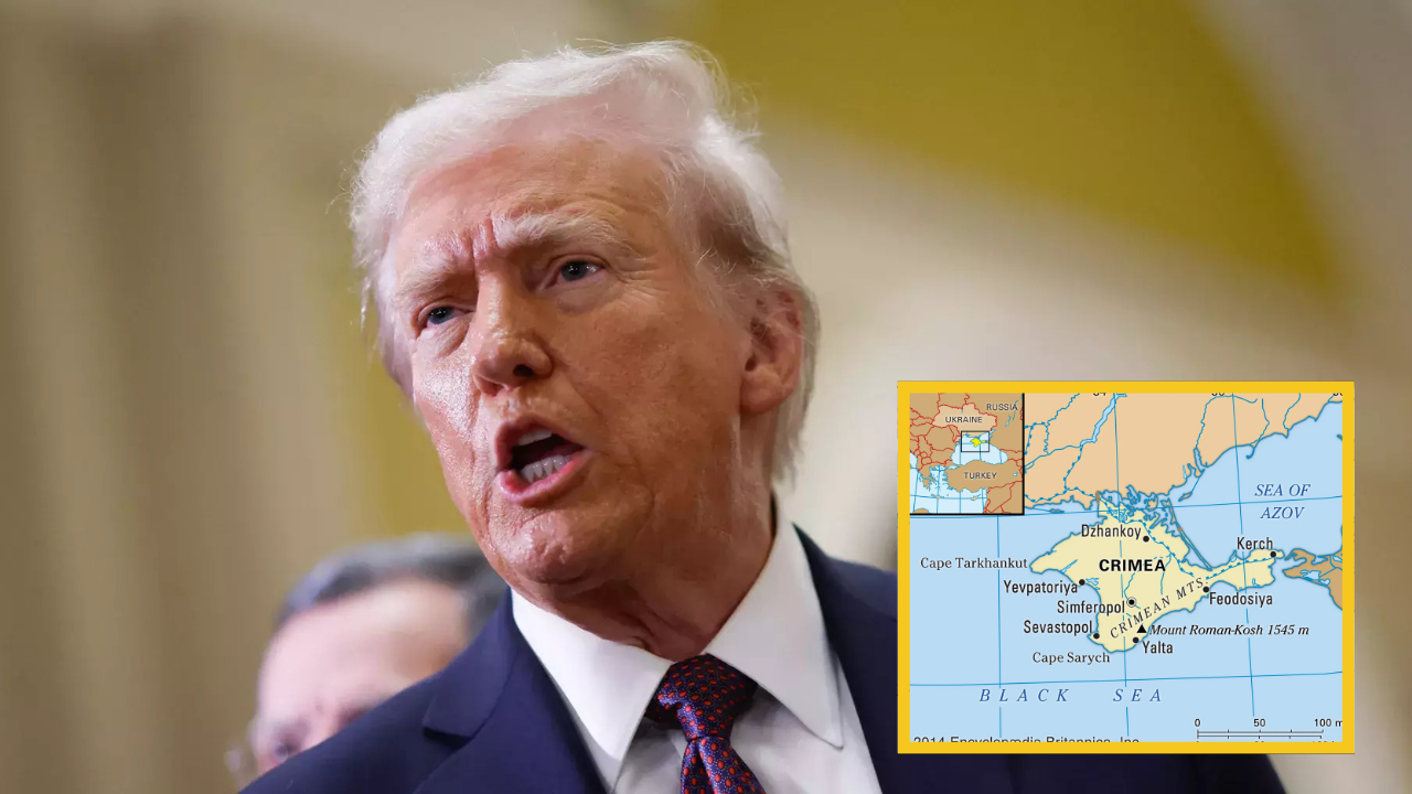 Donald Trump: «Crimea se quedará con Rusia» y presiona Zelenski –