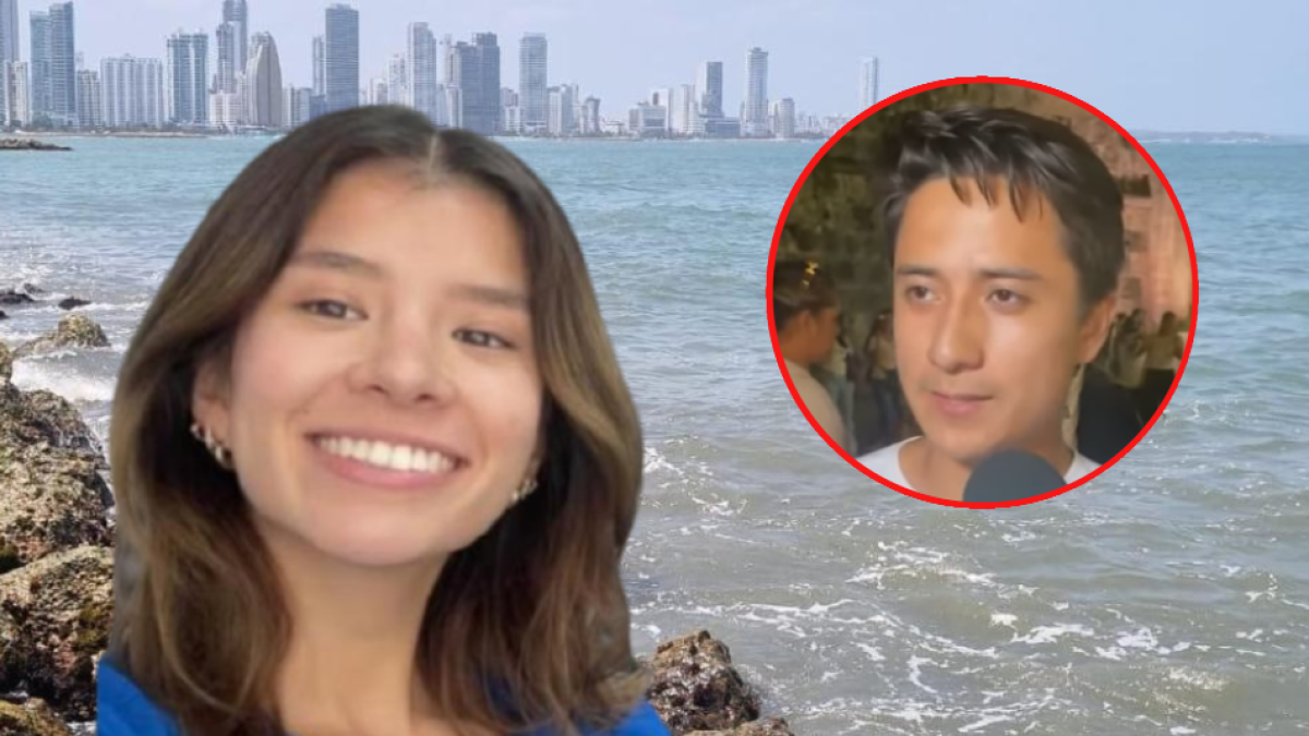 El novio de Tatiana Hernández, el joven desaparecido en Cartagena, se pronuncia por primera vez: «Él está en algún lugar»