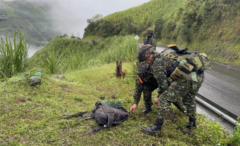 En menos de 24 horas, el ejército frustró dos ataques terroristas en un camino con alta movilidad en Nariño