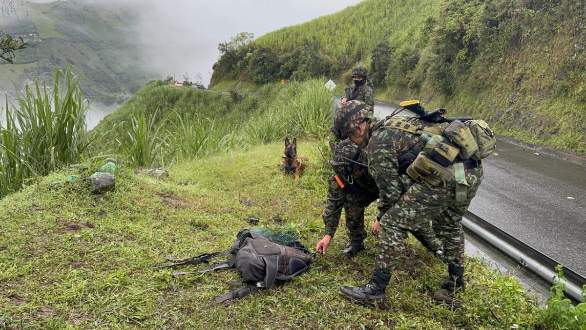 En menos de 24 horas, el ejército frustró dos ataques terroristas en un camino con alta movilidad en Nariño
