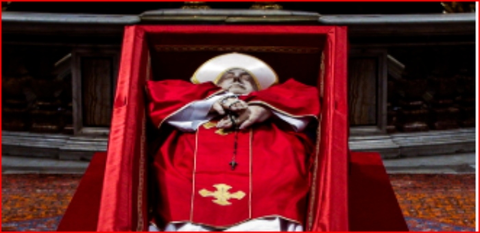 in Vivo Papa Francis, el ataúd cerrará el viernes