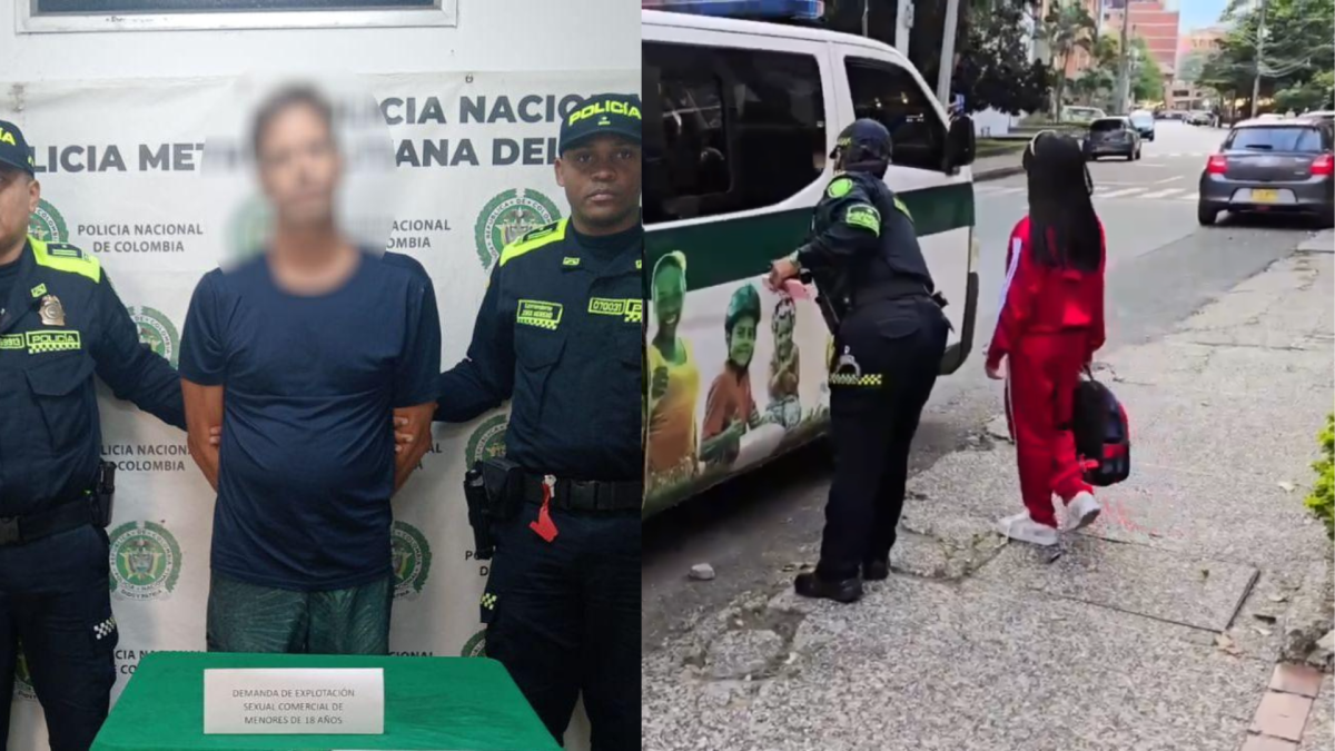 La captura en flagrancia, la tarjeta falsa y el negocio del extranjero capturados en Medellín por abuso infantil