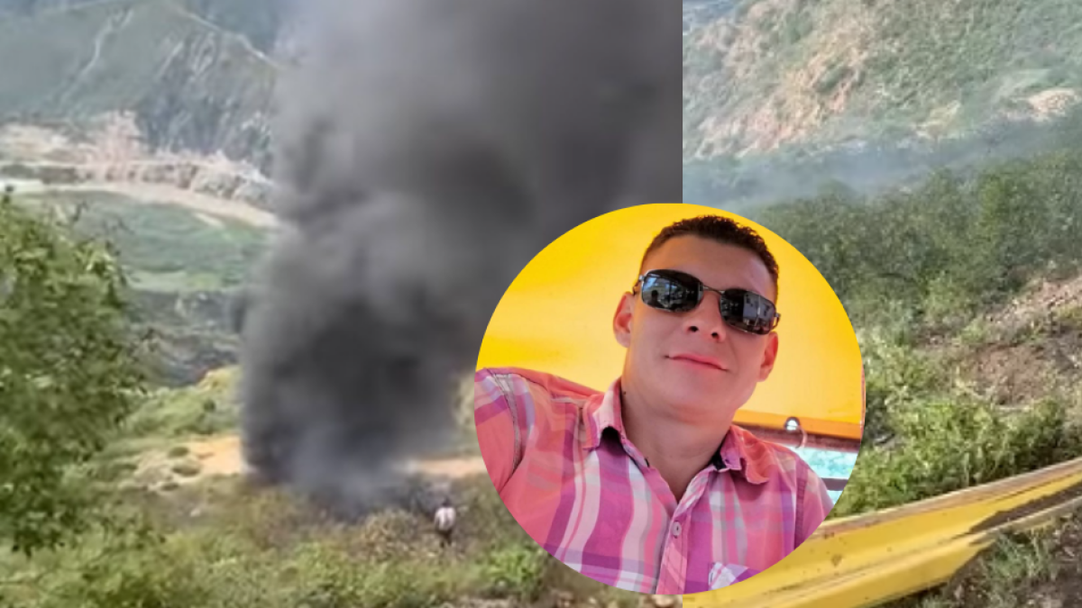 Las palabras conmovedoras que el conductor murió cuando cayó ante el cañón de Chicamocha cayó: «Las amo»