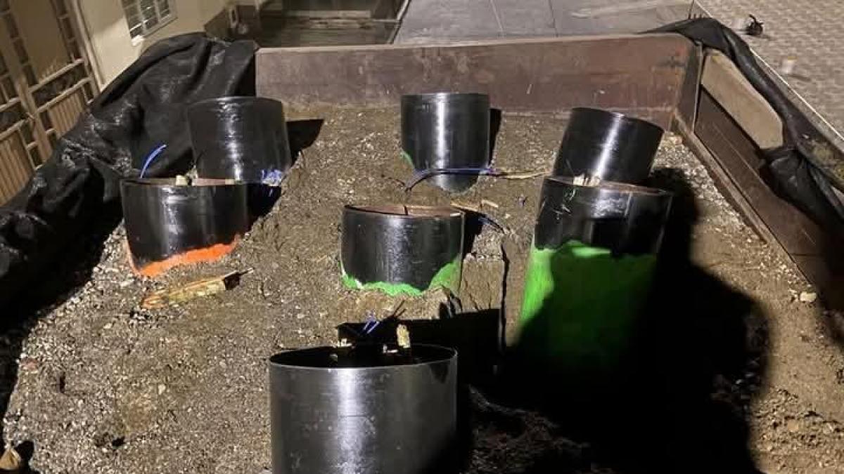 Pánico en Palmira para camión de volumen abandonado con 280 kilos y rampas de lanzamiento, cerca del batallón Agustín Codazzi
