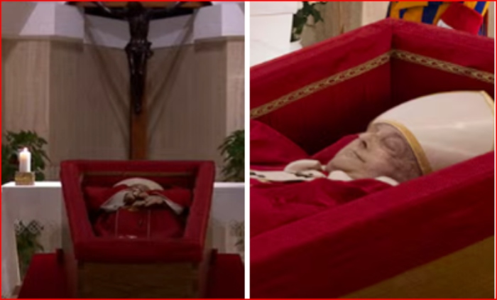 El Papa Franciisco comienza los tributos y el funeral in vivo