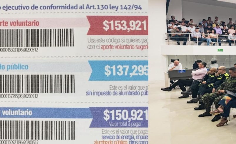 Se aprobó el recibo de impuestos que se seguridad en Santander: por lo tanto, las paradas fueron
