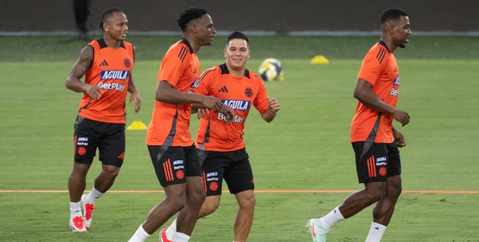 El jugador de Colombia resultó herido y preocupado Nérstor Lorenzo