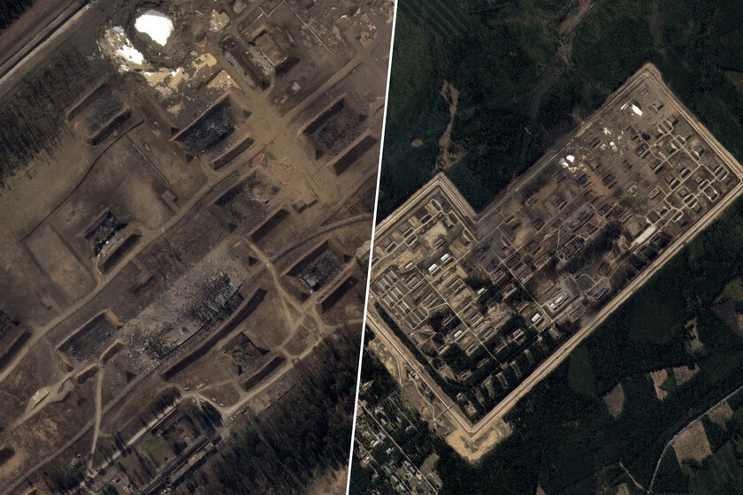 Las imágenes satelitales han revelado lo que le sucedió a uno de los arsenales más grandes de Rusia. Ahora entendemos el silencio de Moscú