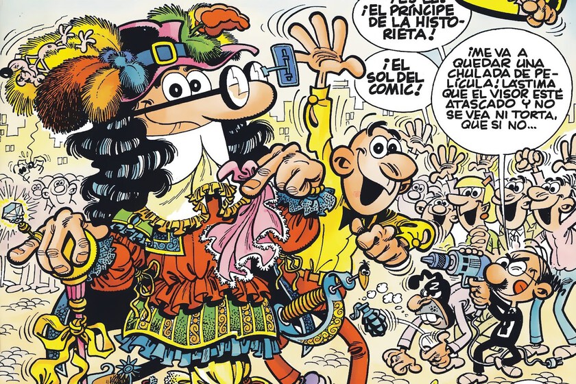 Cuando Ibáñez perdió los derechos de Mortadelo en 1985, creó una nueva revista donde tendrían otro nombre: ‘yo y yo’ ‘

 – Tinta clara