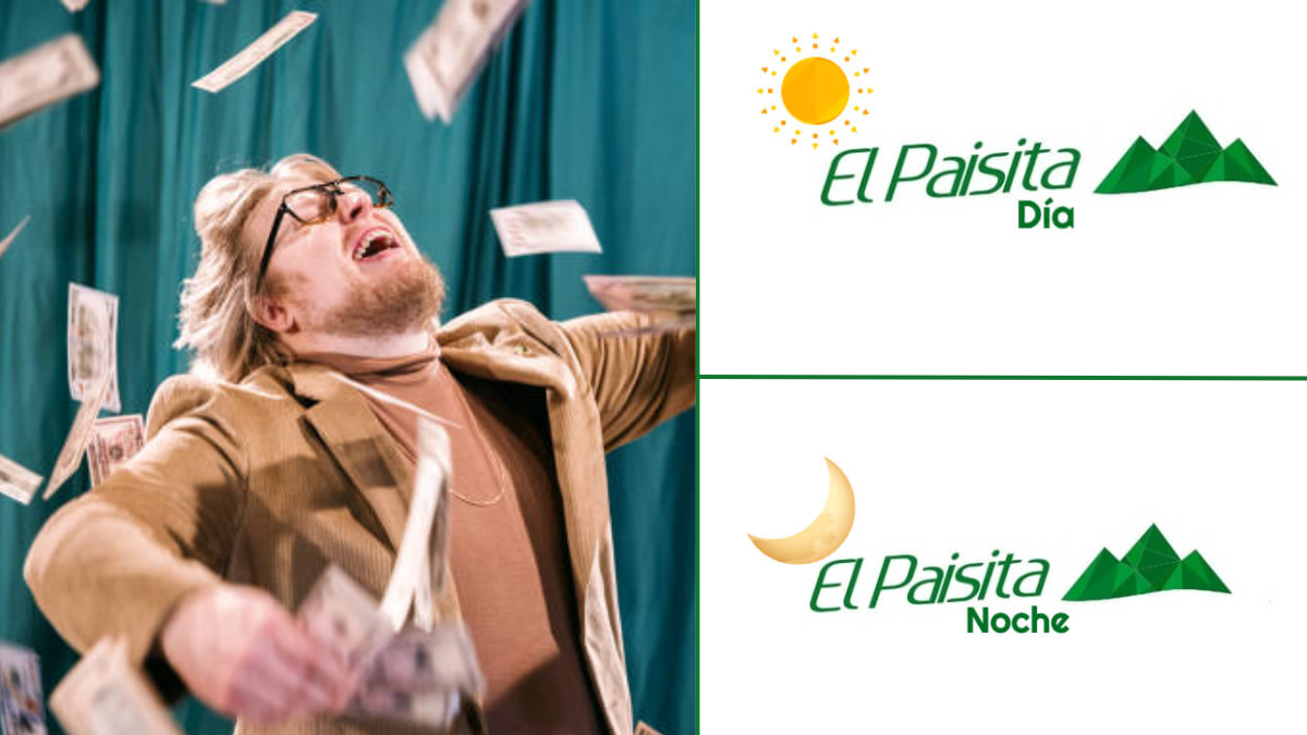 Números ganadores de El Paisita Día y Noche, dibujo el jueves 15. Mayo de 2025. Años