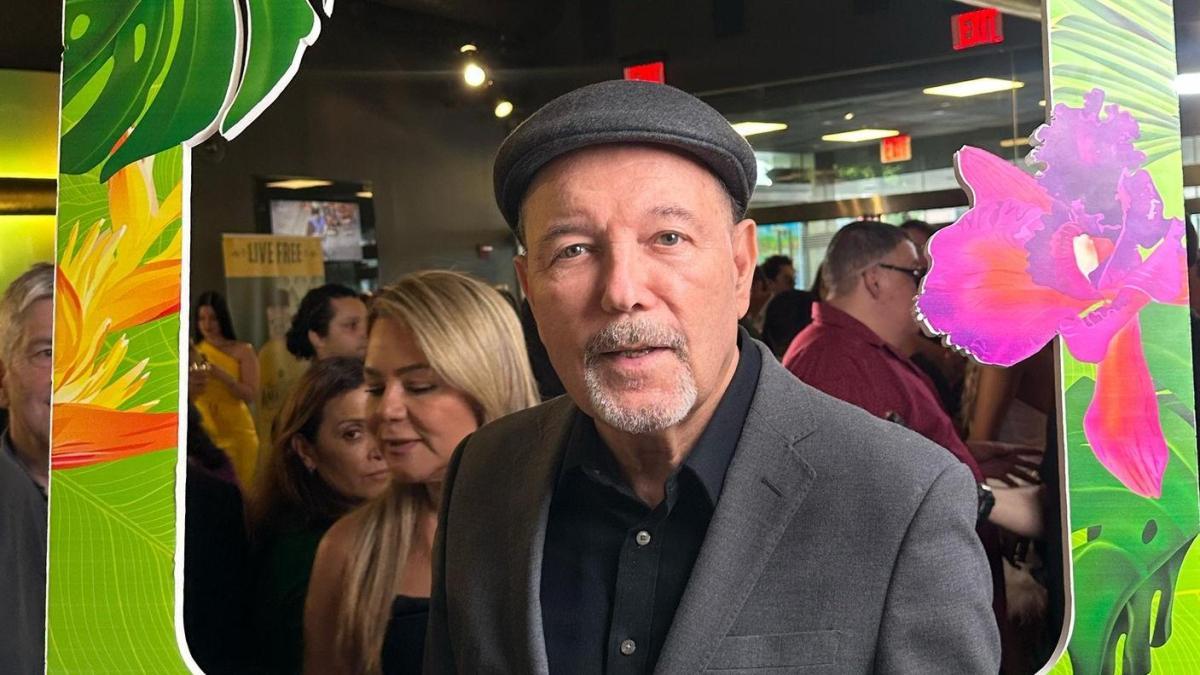 Rubén Blades asistió a la presentación