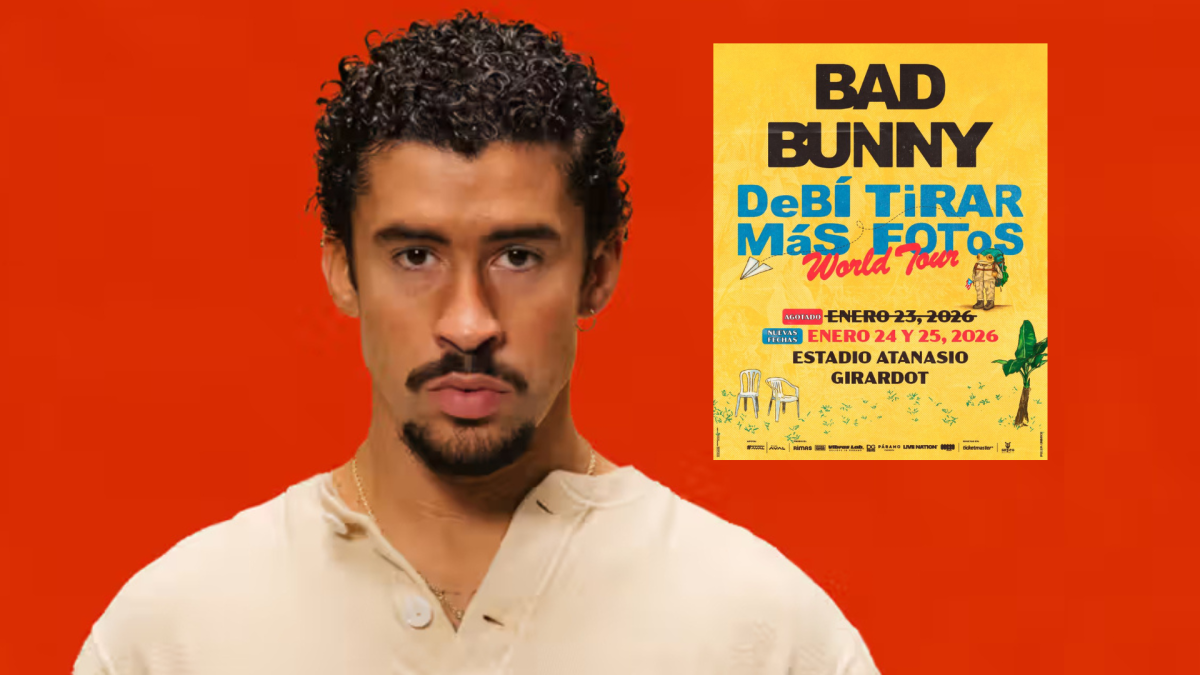Bad Bunny anunció nuevas fechas de conciertos en Medellín después de dirigir las entradas para su primera presentación