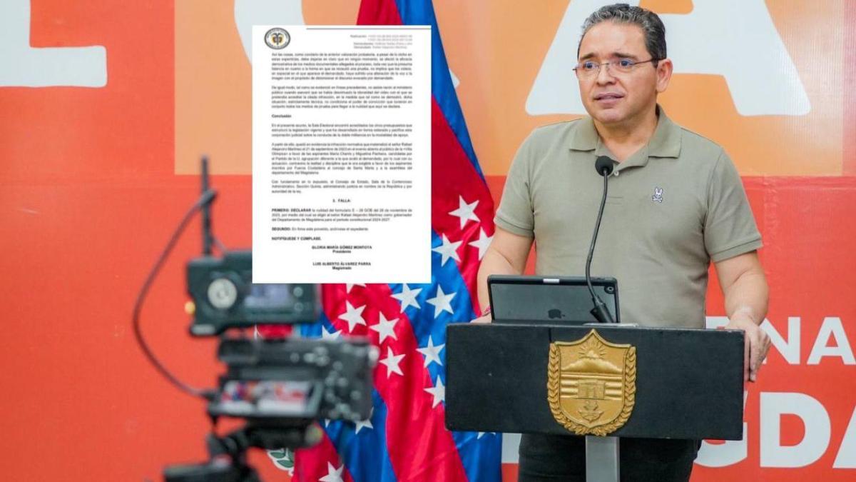 Rafael Martínez después del Consejo Estatal