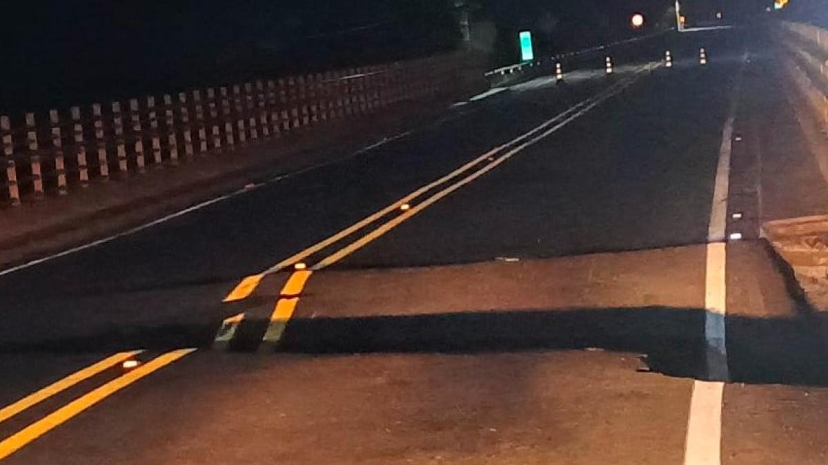 Una gran grieta en el acceso al puente en Juan de Acosta causó el cierre de la carretera Barranquilla