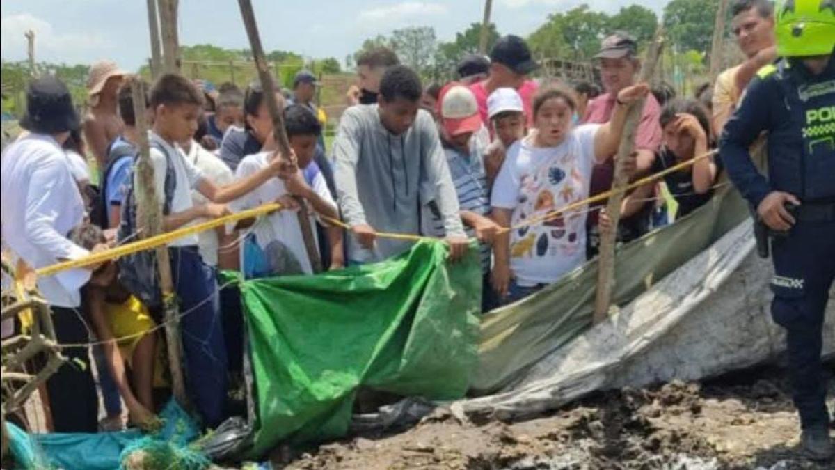 Consternación sobre Ponedera, Atlantic, por el hallazgo de una mujer asesinada y enterrada en el patio de una casa