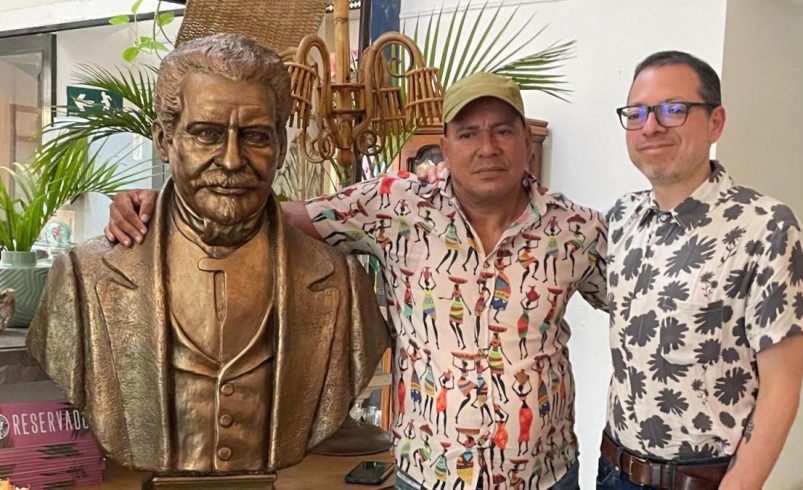 El busto de Juan José Nieto, el único presidente negro, llega a la casa de Nariño, en un acto de justicia histórica