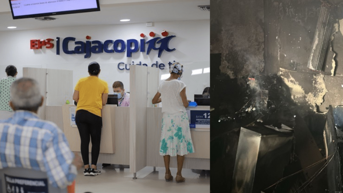 El hombre prendió fuego a la sede de EPS en Maicao, La Guajira, por supuesta falta de atención a su hijo: Cajacopi habla

 – Tinta clara