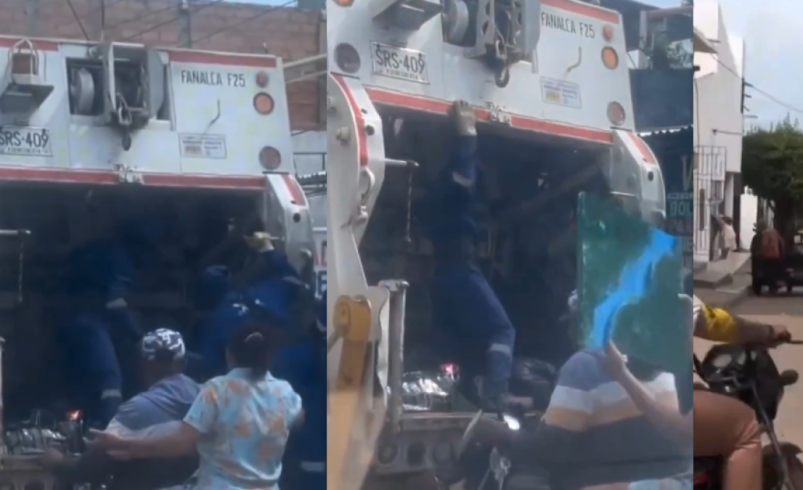 La angustia de una madre por rescatar un modelo de escuela que el camión de basura tomó un error

 – Tinta clara