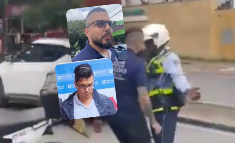Alexis Velasco, quien aceptó cargos para agredir al agente de tránsito en Cali, rompió el silencio y se disculpó

 – Tinta clara