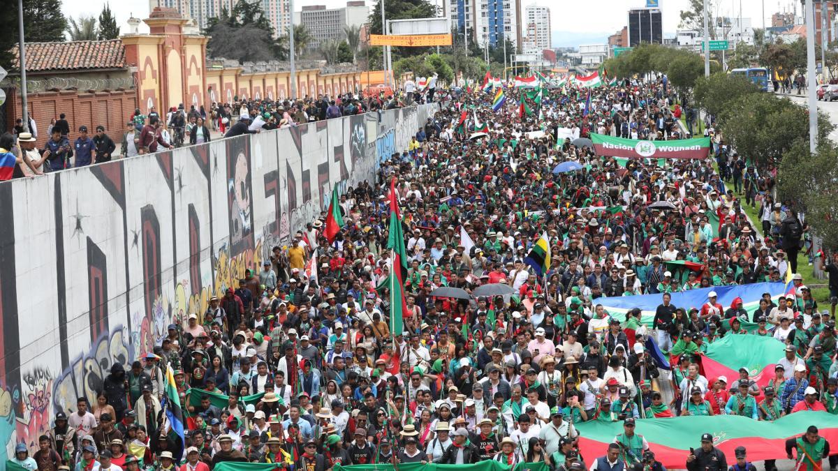 Así es como se vivió el 1 de mayo en Colombia