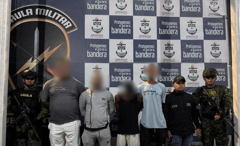 Capturaron a cuatro miembros de las ‘Shottas’: dos de ellos estaban formados por una mesa de paz