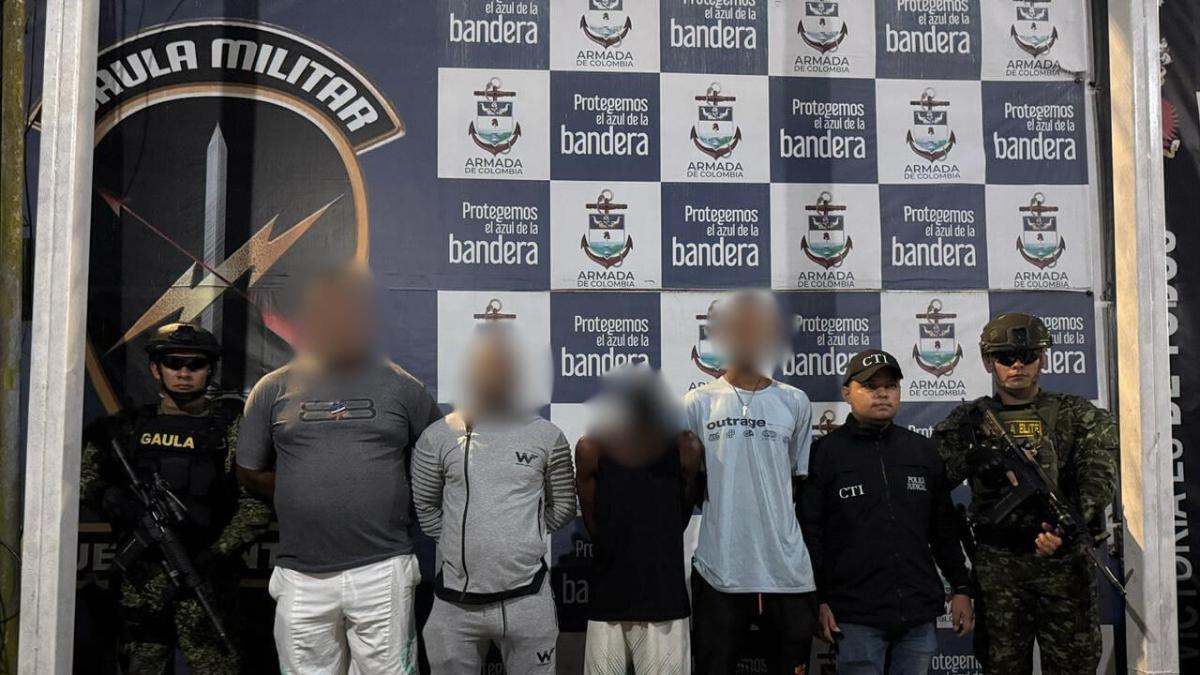 Capturaron a cuatro miembros de las ‘Shottas’: dos de ellos estaban formados por una mesa de paz