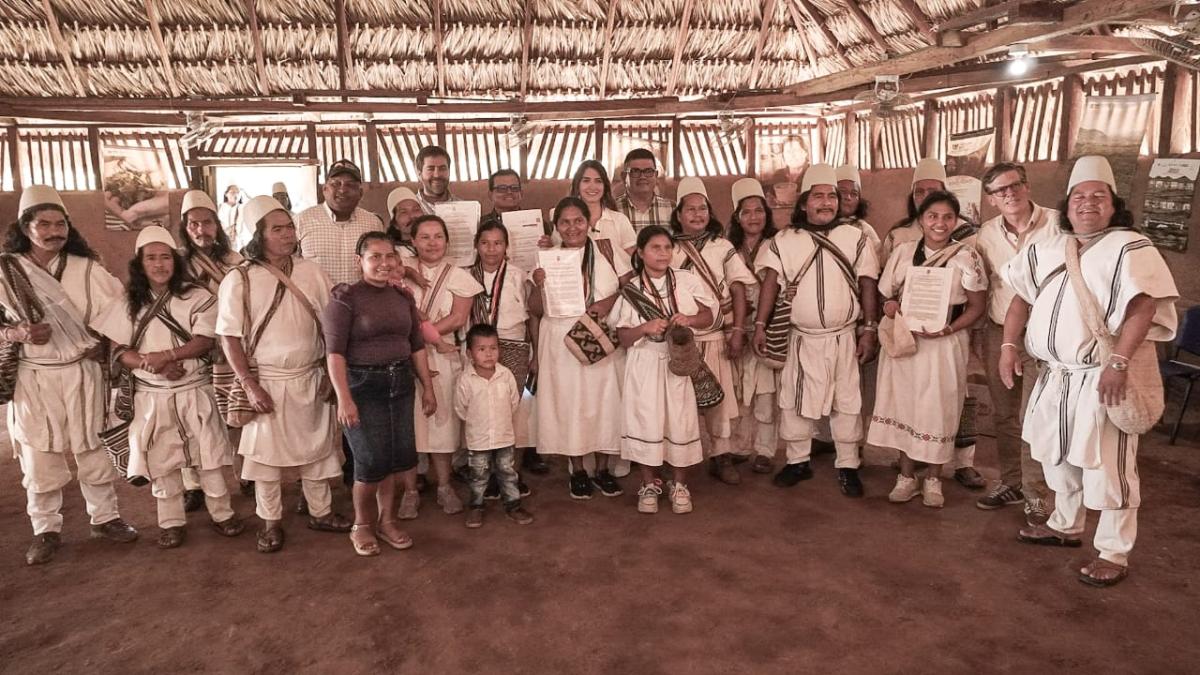 En la tierra de la ciudad de Arhuaco, en Cesar, Ant desarrollará un proyecto de energía renovable