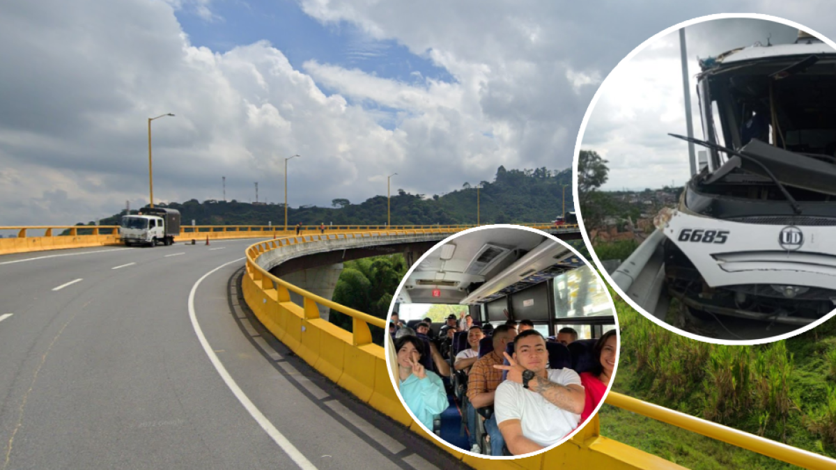 La pregunta premonitoria que hizo a un estudiante que murió en un accidente de autobús en Calarcá antes del accidente con Bridge

 – Tinta clara