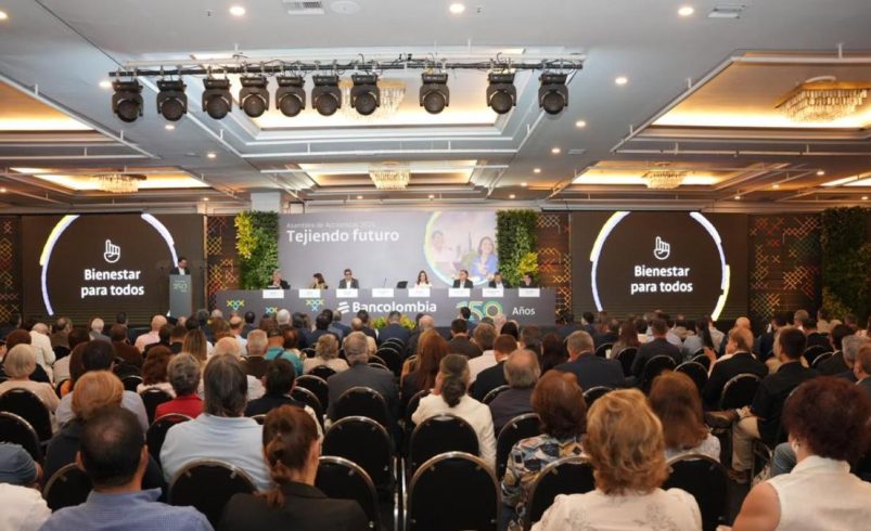 La utilidad neta de Grupo Bancolombia agregó 1.700 millones de pesos y aumentó un 4,46 por ciento en el primer trimestre