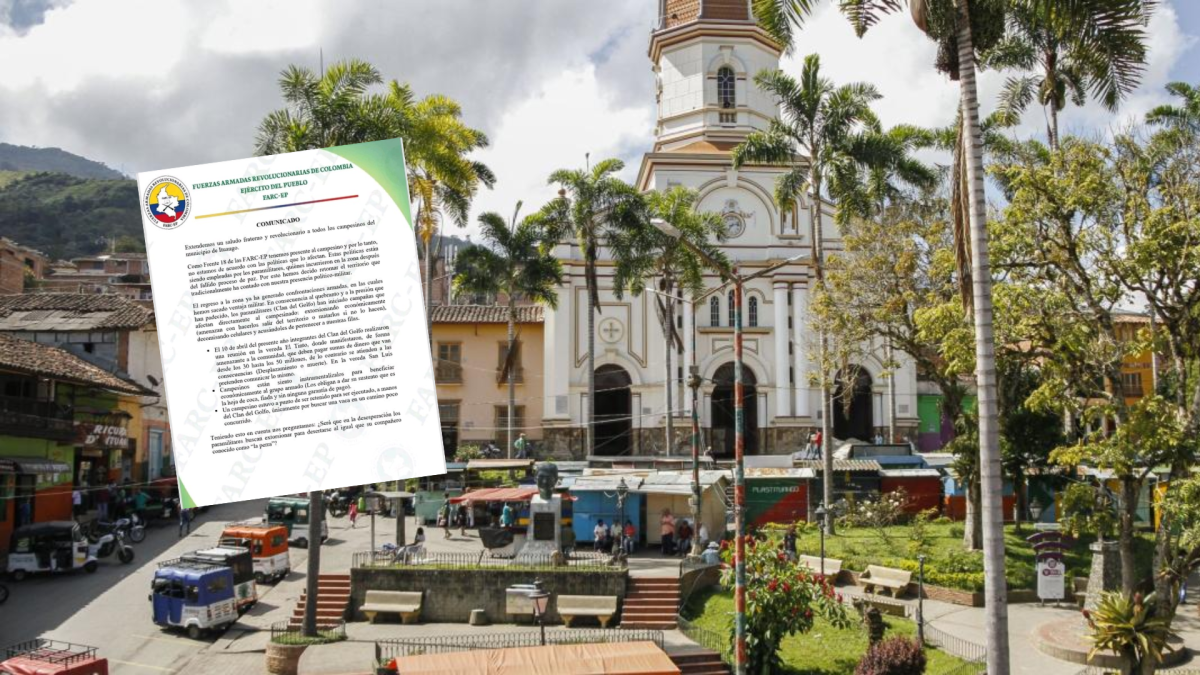 Los disidentes de FARC anunciaron una ofensiva armada para reanudar el control de Ituango, Antioquia