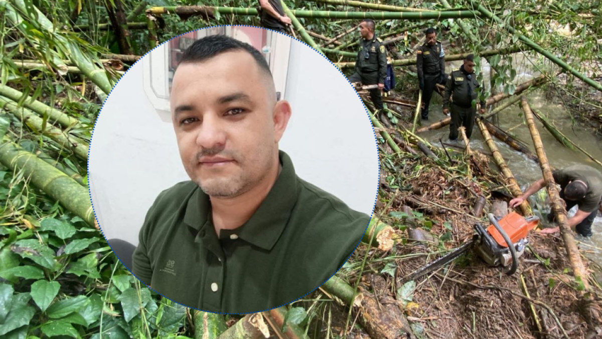 Ningún policía arrastrado por el barranco y crece alerta por lluvias en Caldas