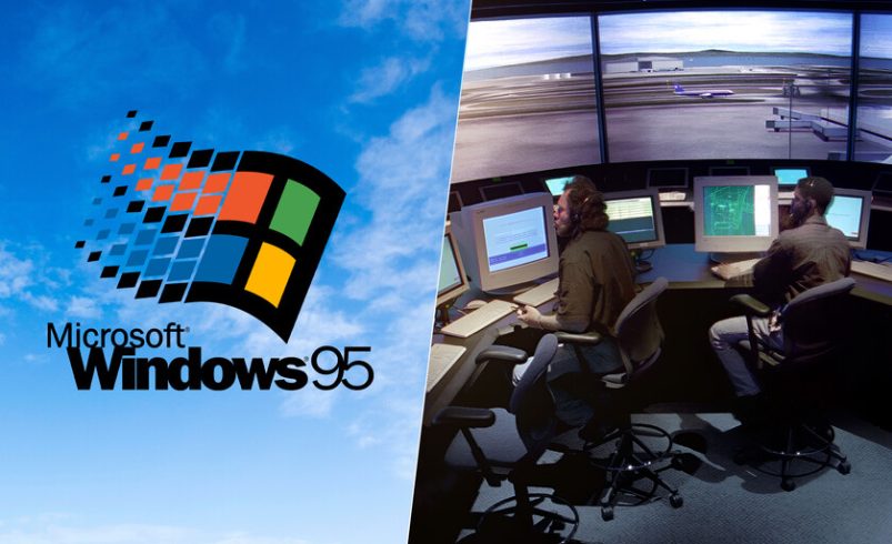 Revela el final del soporte de Windows 10, pero parte del control de aire de EE. UU. Todavía está vinculado a discos y Windows 95

 – Tinta clara