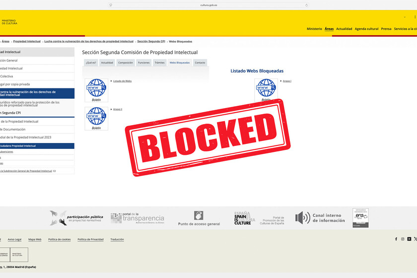 España ha estado bloqueando los sitios web durante diez años. El gobierno acaba de hacer pública la lista

 – Tinta clara