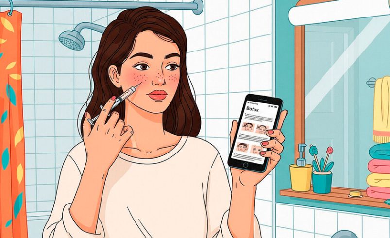 Hay personas que le preguntan a Chatgpt cómo inyectar Botox.

 – Tinta clara