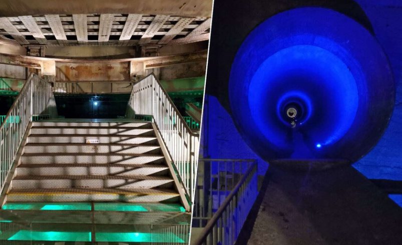 Su respuesta fue la base nuclear subterránea más grande del planeta.

 – Tinta clara