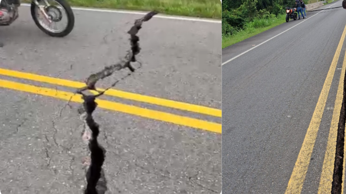 Temor en Colombia: se informa un gran crack en el camino de Villavicencio

 – Tinta clara