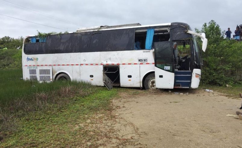 Un accidente de autobús muerto y 20 hirtos con trabajadores del hotel en una carretera a Barú

 – Tinta clara