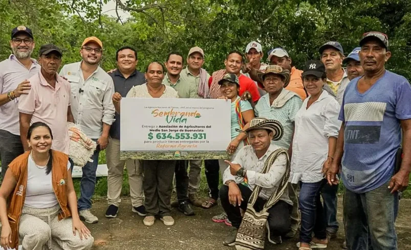 Los campesinos de Buenavista, Córdoba, reciben $ 9,330 millones de la hormiga para proyectos productivos

 – Tinta clara