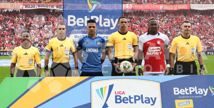 Carlos Ortega no silbaba después de su mal arbitraje en Santa Fe vs millonarios

 – Tinta clara