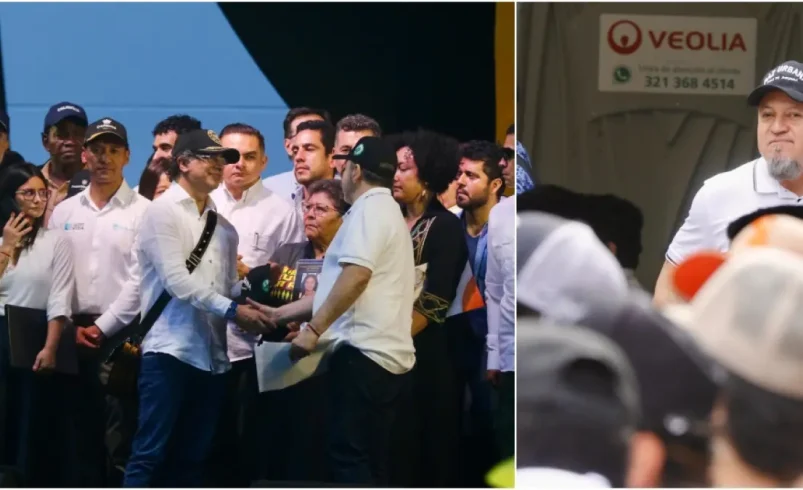 Esta fue la aparición de los líderes de la Junta de Paz de Itagüí en la visita del presidente Petro a Medellín

 – Tinta clara