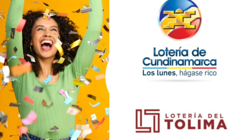 Lotería Cundinamarca y Lottery Del Tolima, los resultados del último sorteo el martes 3 de junio.

 – Tinta clara