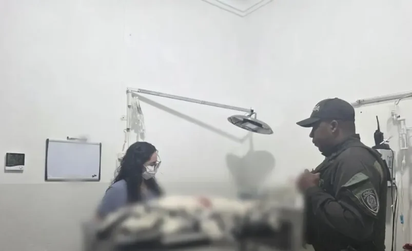 Mató a un canino con un arma blanca

 – Tinta clara