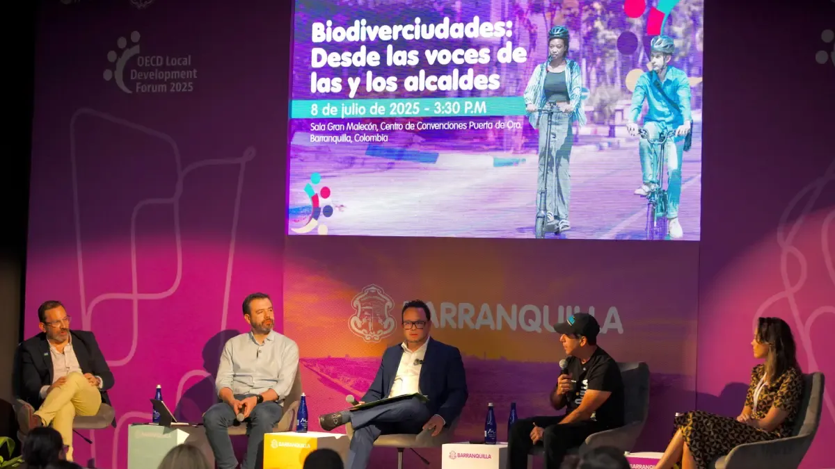 Los alcaldes de Barranquilla, Bogotá y Cali presentan su compromiso con el desarrollo urbano verde en la OCDE

 – Tinta clara