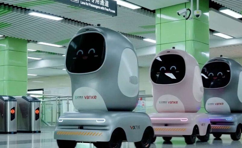 No puedes subir al metro Madrid con un scooter eléctrico. En China, los robots ya son un pasajero

 – Tinta clara